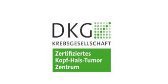 Logo Zertifiziertes Kopf-Hals-Tumorzentrum / Deutsche Krebsgesellschaft Das Bild zeigt das Logo "Zertifiziertes Kopf-Hals-Tumorzentrum / Deutsche Krebsgesellschaft"